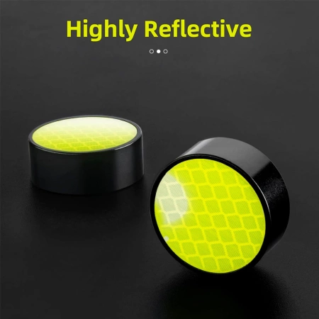 Rockbros 40720007001 Fahrradgriffe mit Reflektor – Schwarz