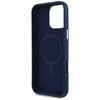 Original Case IPHONE 16 PRO MAX Guess Denim Triangle Logo MagSafe blue