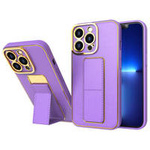 New Kickstand Case etui do iPhone 13 Pro z podstawką fioletowy