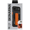 Etui Skinarma Haxa do iPhone Air Magnetic Charging + Grip Stand grafitowy