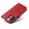 Wallet Case with Stand for iPhone 15 Pro Max Magnet Case - Red