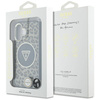 Original Handyhülle IPHONE 16 Guess HC IML Leopard Triangle Cord Strap braun