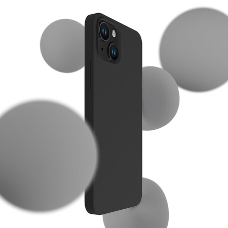 Etui 3mk Silicone Case na iPhone 15 - czarne