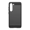 Carbon Case case for Samsung Galaxy S23+ flexible silicone carbon cover black