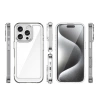 Etui Outer Space Case na iPhone 16e pokrowiec z elastyczną ramką - przezroczyste