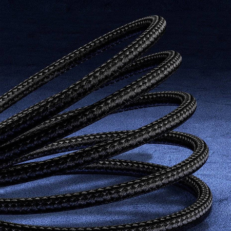 Baseus Cafule Metal Data kabel USB - USB Typ C 66W Quick Charge 1m czarny (CAKF000101)