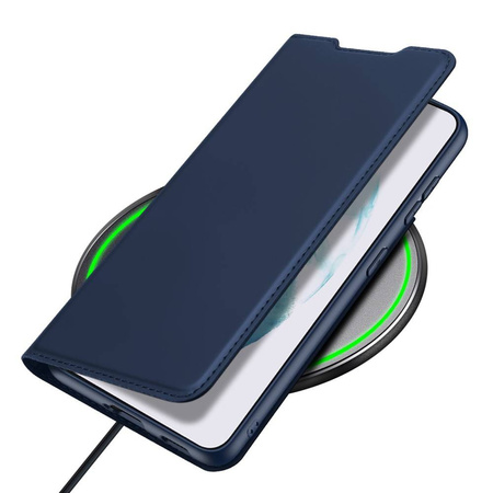 Dux Ducis Skin Pro kabura etui pokrowiec z klapką Samsung Galaxy S22+ (S22 Plus) niebieski