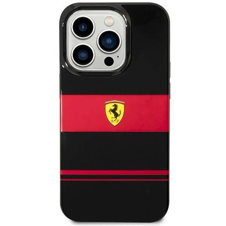 Ferrari FEHMP14XUCOK iPhone 14 Pro Max 6,7&quot; schwarz/schwarzes Hardcase IMD Combi Magsafe