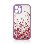 Design Case etui do iPhone 13 Pro pokrowiec w kwiaty fioletowy