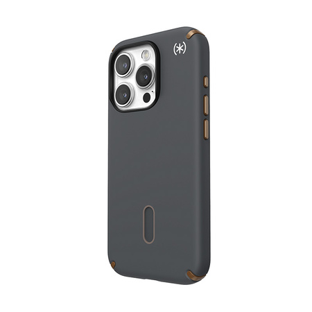 Speck Presidio2 Pro ClickLock & MagSafe - Etui iPhone 15 Pro (Charcoal Grey / Cool Bronze)