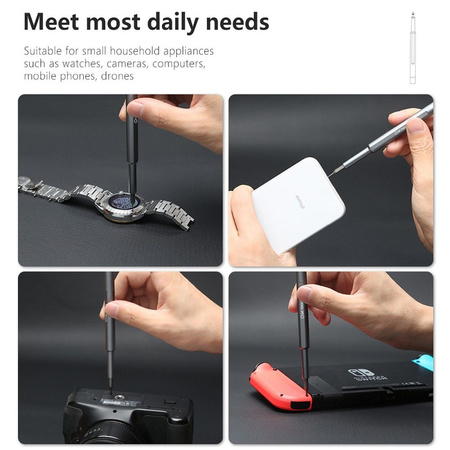 UF-TOOLS - Wkrętak precyzyjny z wymiennymi bitami 48w1