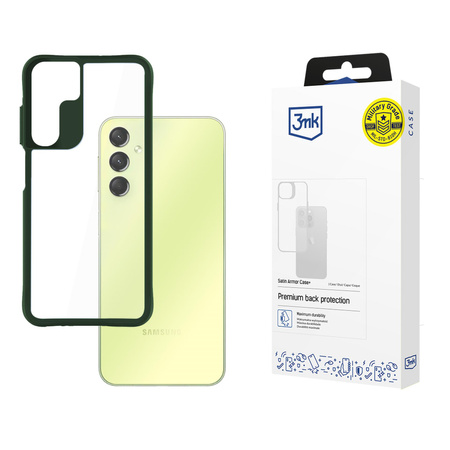 3MK Satin Armor Case+ Sam A25 5G zielony/green