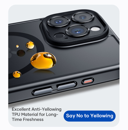 Rock Etui Guard Touch Matte Series Magnetic do Iphone 15 Plus białe