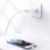 USAMS Ład. siec. QC3.0 18W Lightning2.1A 1m Fast Charging biały/white SC series (CC083)