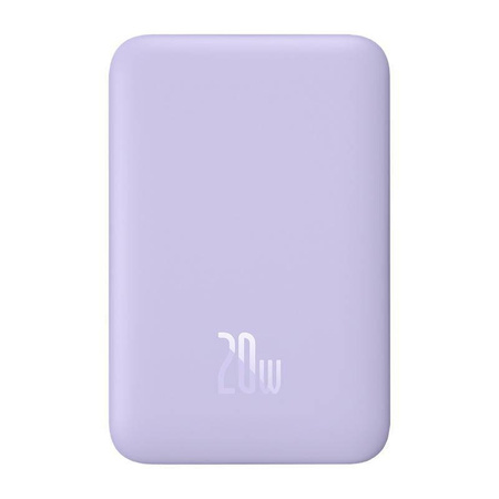 Powerbank Baseus Magnetic Mini 10000mAh 20W (fioletowy)