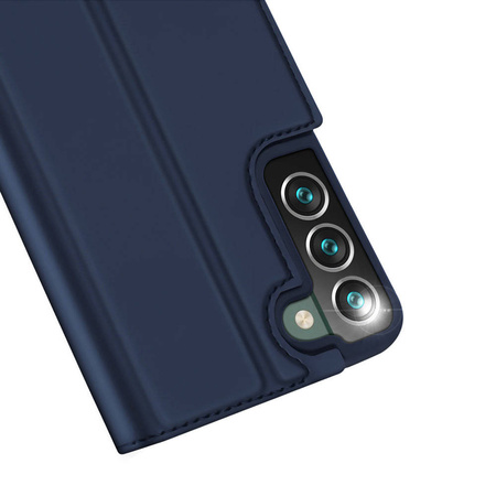 Dux Ducis Skin Pro kabura etui pokrowiec z klapką Samsung Galaxy S22+ (S22 Plus) niebieski