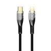 JELLICO cable B20 USB-C - Lightning PD 30W 1M Black