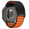 SPIGEN WBF1 BAND APPLE WATCH 6 / 7 / 8 / 9 / 10 / SE / ULTRA 1 / 2 (44 / 45 / 46 / 49 MM) BLACK/ORANGE