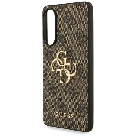 Guess Big 4G Logo Classic Logo - Etui do Samsung Galaxy S25 Edge (brązowy)