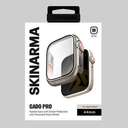 Skinarma etui Gado Pro Apple Watch 44mm   titanium