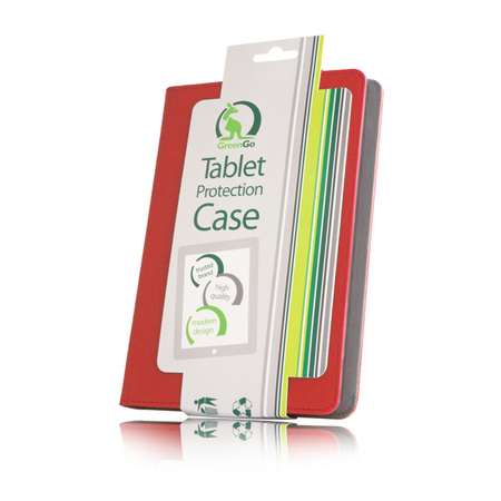 Uniwersalne etui ORBI 360 do tabletów 12" czerwone