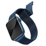 UNIQ pasek Dante Apple Watch Series 4/5/6/7/SE 38/40/41mm. Stainless Steel niebieski/cobalt blue