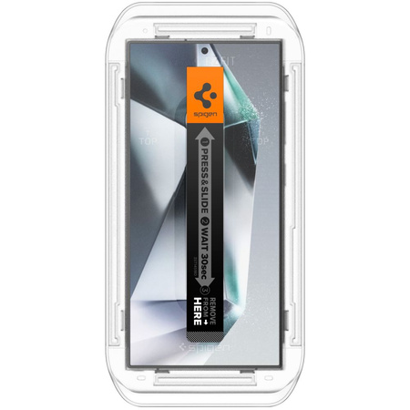 Szkło hartowane Spigen Glas.tR EZ Fit Privacy na Samsung Galaxy S24 Ultra - 2 szt.