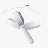 Mini wentylator Jisulife Handheld Fan Life7 3600mAh przenośny wiatraczek USB - szary