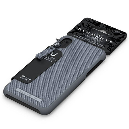 Nordic Elements Original Idun - Materiałowe etui iPhone Xs Max (Mid Grey)