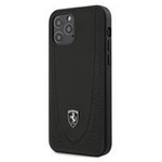 Ferrari FEOGOHCP12MBK iPhone 12/12 Pro 6,1" czarny/black hardcase Off Track Perforated