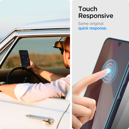 SZKŁO HARTOWANE SPIGEN GLAS.TR SLIM 2-PACK GALAXY A16 4G / 5G CLEAR