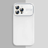 Soft Silicone Lens Case do Iphone 14 Pro biały