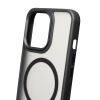 Etui Matt MagS iPhone 15 Plus Czarny