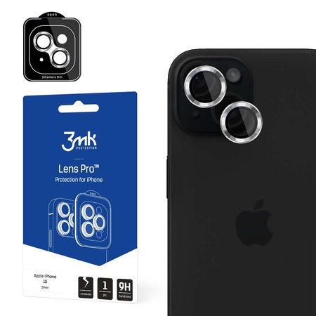 3MK LENS PROTECTION PRO IPHONE 15 SILVER