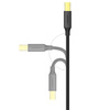 UGREEN US135 Kabel USB 2.0 A-B do drukarki, pozłacany, 1m (czarny)