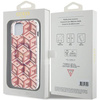 Oryginalne Etui GUESS Hardcase GUHMP15MHGCUSTGP do iPhone 15 Plus (Kompatybilny z Magsafe / IML GCUBE / różowy)