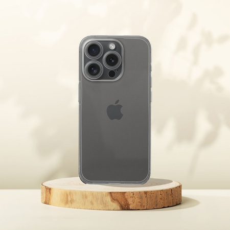 Futerał CLEAR CASE 1,5 mm GRID do IPHONE 15 Pro Max transparentny