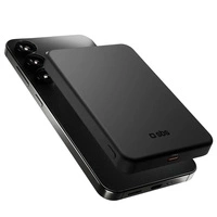 SBS Mag Power Qi2 5000 mAh Powerbank kompatibel mit MagSafe - Schwarz