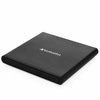 Verbatim Zewnętrzna nagrywarka Slimline CD/DVD USB-A + kabel USB-A/USB-A do USB-C czarny/black 98938