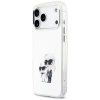 Karl Lagerfeld IML Aquarelle Karl & Choupette & Logo MagSafe Case für iPhone 17 Pro Max - Weiß