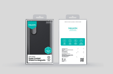NILLKIN super frosted shield PRO MAGNETIC SAMSUNG S25 EDGE, BLACK / CZARNY