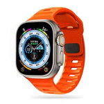 Strap for APPLE WATCH 4 / 5 / 6 / 7 / 8 / SE / ULTRA (42 / 44 / 45 / 49 MM) Tech-Protect Iconband Line orange