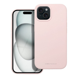 Futerał Roar Cloud-Skin - do iPhone 15 Jasnoróżowy