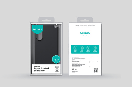 NILLKIN super frosted shield PRO SAMSUNG S25 EDGE, BLACK / CZARNY