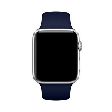 Mercury pasek Silicon Apple Watch 42/44/45 mm niebieski/navy