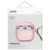 Etui UNIQ Iridescia do AirPods 4 Hang Case pink prism
