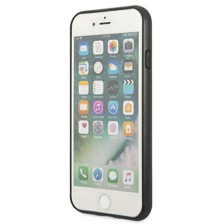 Oryginalne Etui IPHONE SE 2022 / SE 2020 / 7 / 8 Guess Hard Case 4G Metal Gold Logo (GUHCI8G4GFBR) brązowe