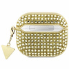 Guess GUA3HDGTPD AirPods 3 cover złoty/gold Rhinestone Triangle Charm