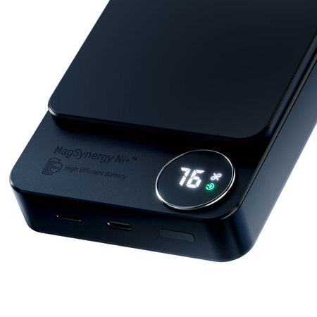 Accessories - 3mk HARDY MagSynergy Ni+ 10,000mAh 22.5W USB 1C1L-Black
