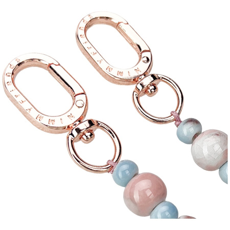 Zawieszka na torebkę handstrap Nimmy New Big Eye Cute Pets 2.0 różowy